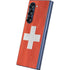 Switzerland Flag Distressed Galaxy Z Fold6 Skin